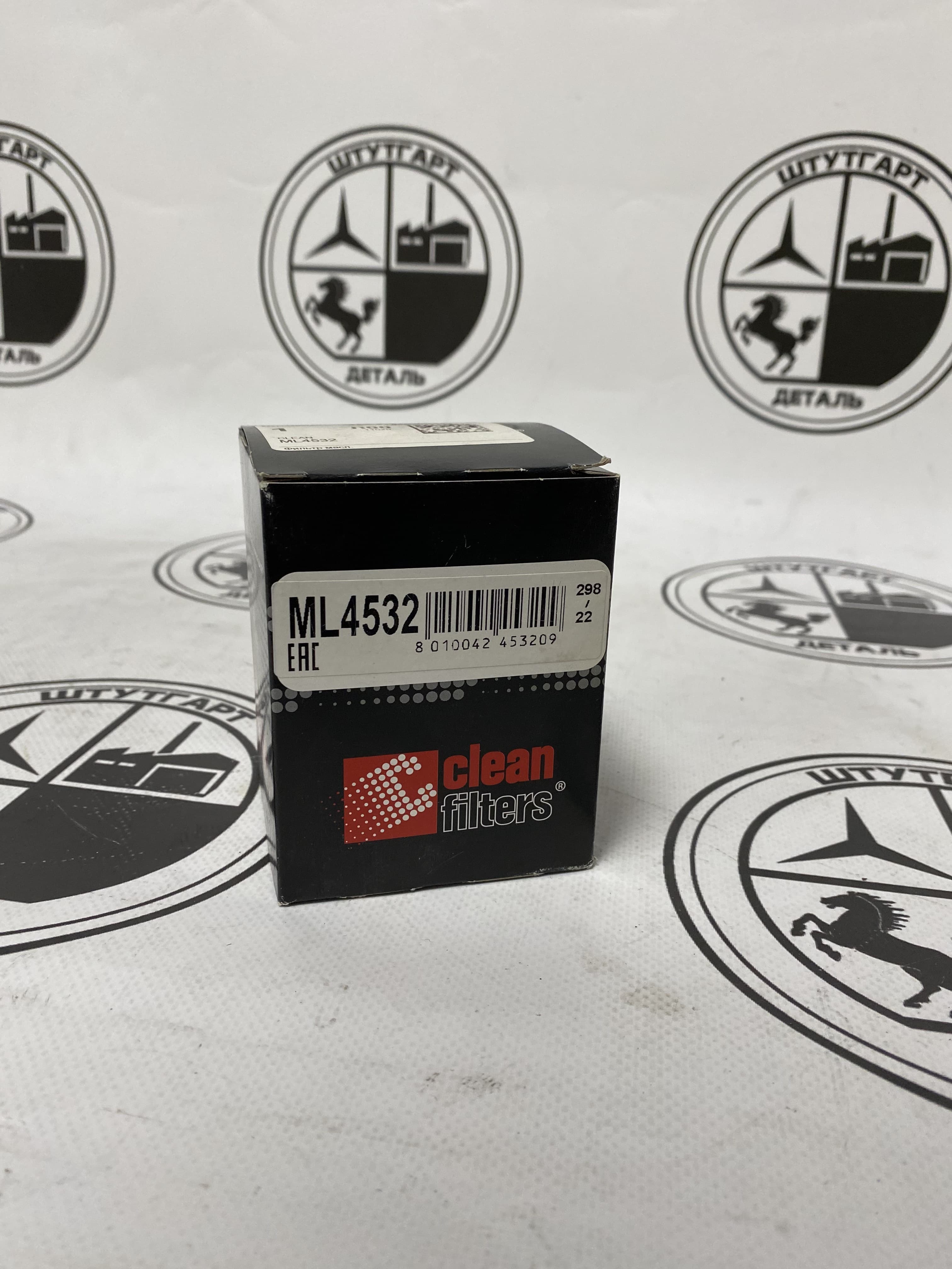 Фильтр масляный Clean Filter ML4532 для Mercedes-Benz A, C, E, CLA, GLA